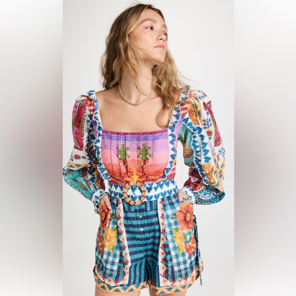 FARM Rio Multicolor Floral Jumpsuit